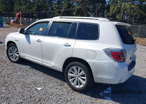 2008 Toyota Highlander Hybrid Limited from USA, damaged, VIN JTEEW44A682003026